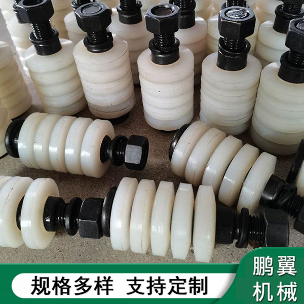 靠背銷(xiāo)螺栓+高強(qiáng)聚氨酯膠圈